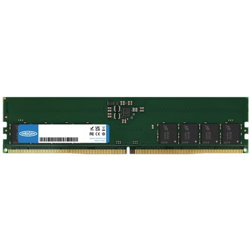Origin Storage 16GB DDR5 4800MHz UDIMM 1Rx8 Non-ECC 1.1V memory module 1 x 16 GB