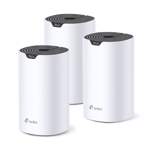 TP-Link Deco S7 (3-pack) Dual-band (2.4 GHz / 5 GHz) Wi-Fi 5 (802.11ac) White, Black Internal