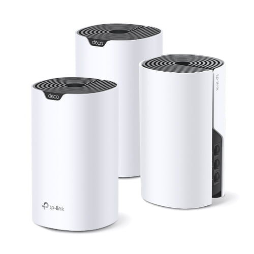 TP-Link Deco S7 (3-pack) Dual-band (2.4 GHz / 5 GHz) Wi-Fi 5 (802.11ac) White, Black Internal - Image 2