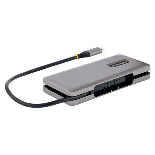 StarTech.com HB31CM4CPD3 laptop dock/port replicator Wired USB 3.2 Gen 2 (3.1 Gen 2) Type-C Grey