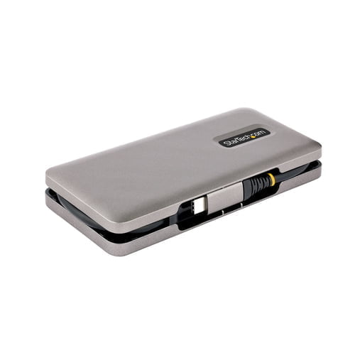 StarTech.com HB31CM4CPD3 laptop dock/port replicator Wired USB 3.2 Gen 2 (3.1 Gen 2) Type-C Grey - Image 2