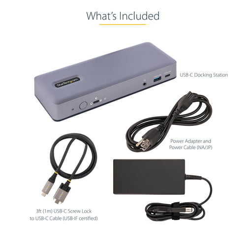 StarTech.com DK31C3MNCRUE laptop dock/port replicator Wired USB 3.2 Gen 2 (3.1 Gen 2) Type-C - Image 7