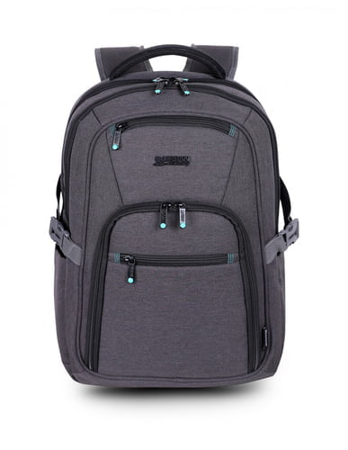 Urban Factory HTE17UF backpack Travel backpack Black, Grey Mesh, Polyester, Recycled plastic, Steel - Image 2