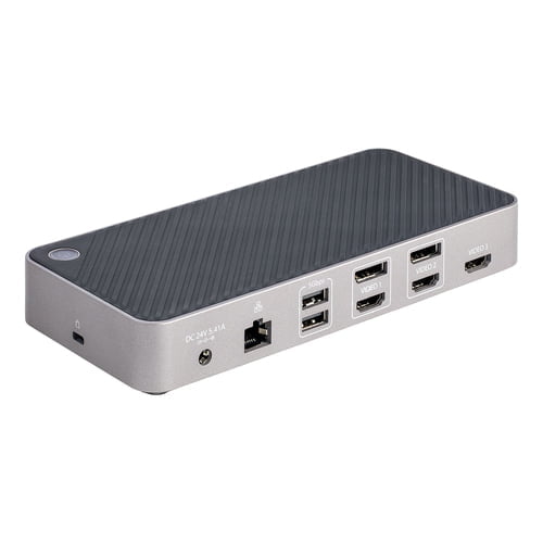 StarTech.com 116U-USBC-DOCK laptop dock/port replicator Wired USB 3.2 Gen 2 (3.1 Gen 2) Type-C Grey - Image 2