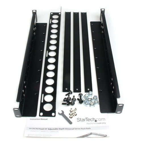 StarTech.com UNIRAILS1U rack accessory Rack rail - Image 10