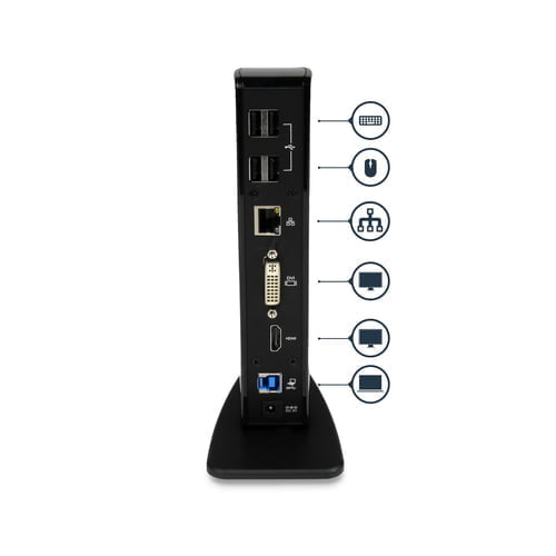 StarTech.com USB3SDOCKHD laptop dock/port replicator Wired USB 3.2 Gen 1 (3.1 Gen 1) Type-B Black - Image 4
