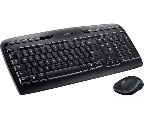 Logitech Wireless Combo MK330 keyboard Mouse included USB QWERTY English Black - Image 2