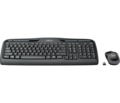 Logitech Wireless Combo MK330 keyboard Mouse included USB QWERTY English Black - Image 4