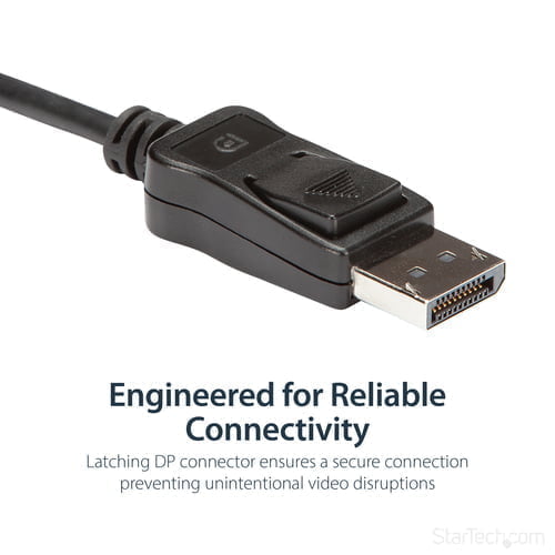 StarTech.com DP2DVID2 video cable adapter 0.37 m Black - Image 8