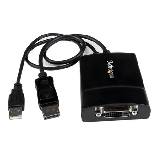 StarTech.com DP2DVID2 video cable adapter 0.37 m Black