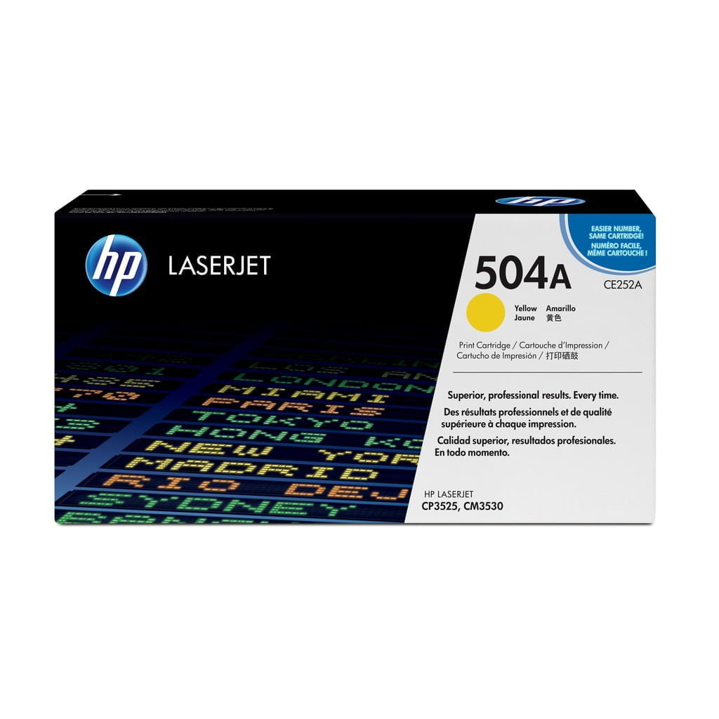 HP 504A Yellow Original LaserJet toner cartridge 1 pc(s)