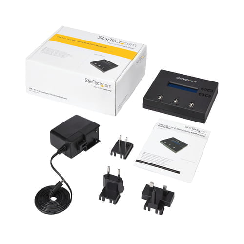 StarTech.com USBDUP12 media duplicator USB flash drive duplicator 2 copies Blue - Image 8