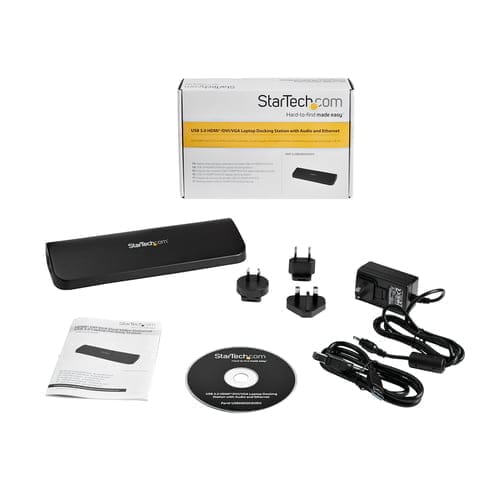 StarTech.com USB3SDOCKHDV laptop dock/port replicator Wired USB 3.2 Gen 1 (3.1 Gen 1) Type-B Black - Image 6