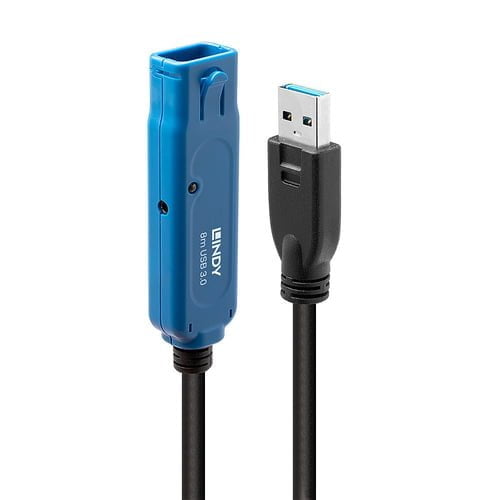 Lindy 43158 USB cable USB 3.2 Gen 1 (3.1 Gen 1) USB A Black