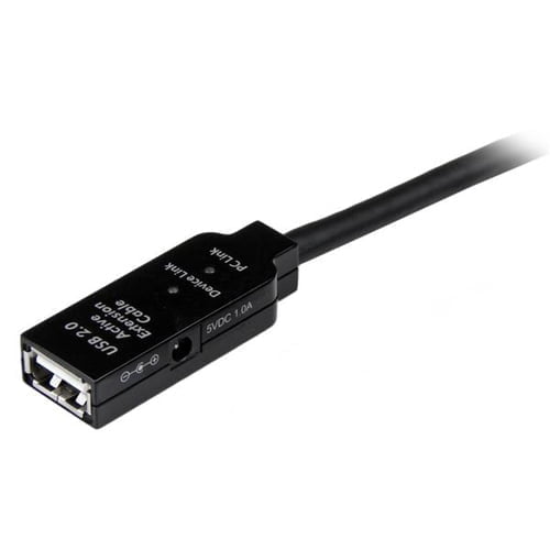 StarTech.com 10m, USB2.0 - USB2.0 USB cable USB A Black - Image 2
