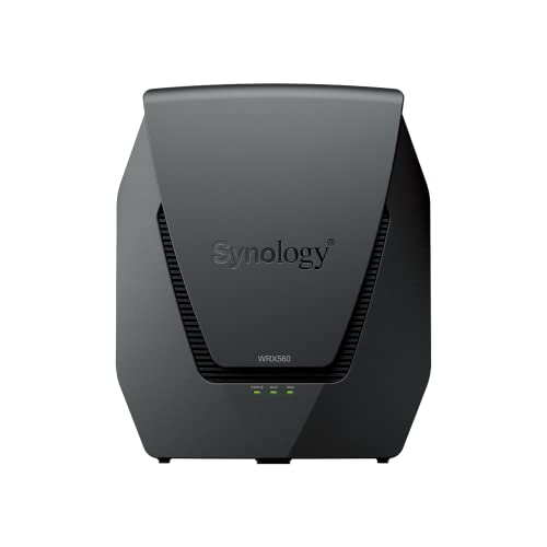 Synology WRX560 wireless router Gigabit Ethernet Dual-band (2.4 GHz / 5 GHz) Black