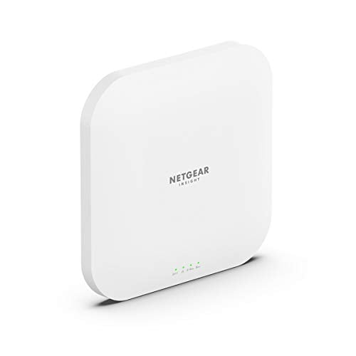 NETGEAR Insight Cloud Managed WiFi 6 AX3600 Dual Band Access Point (WAX620) 3600 Mbit/s White Power