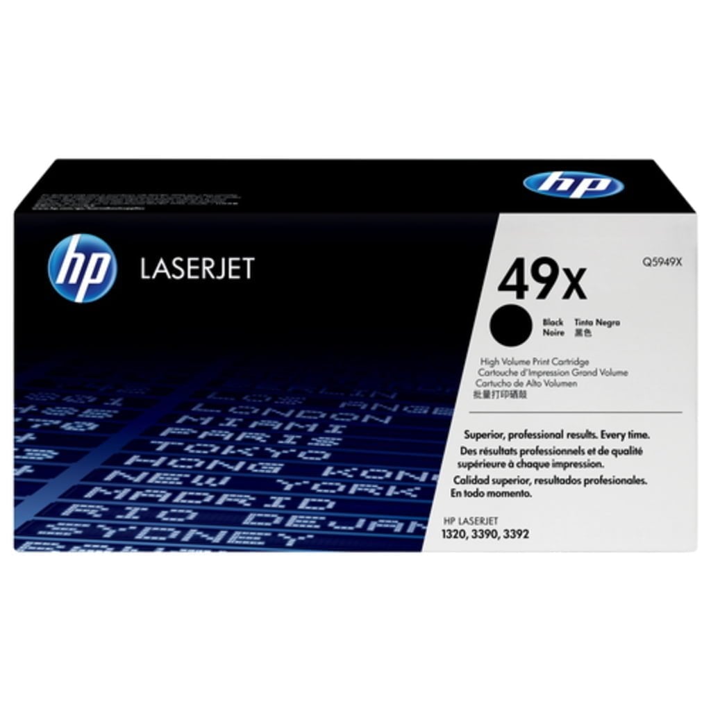 HP 49X High Yield Black Original LaserJet toner cartridge 1 pc(s)