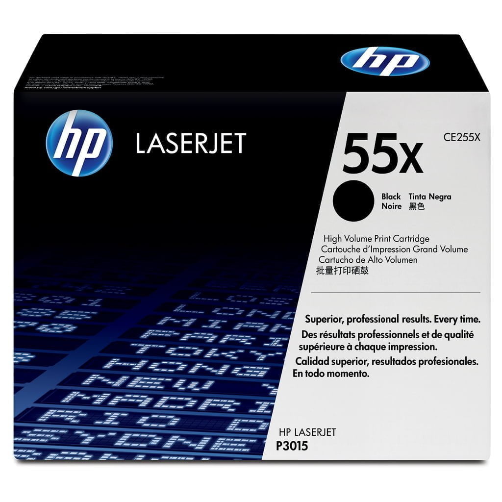 HP 55X High Yield Black Original LaserJet toner cartridge 1 pc(s)