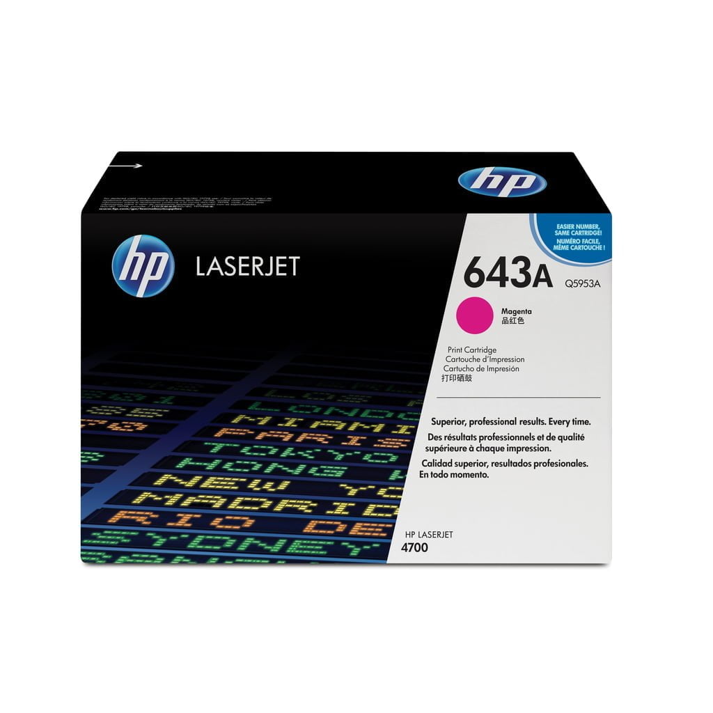 HP 643A Magenta Original LaserJet toner cartridge 1 pc(s)