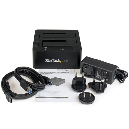 StarTech.com SDOCK2U33EB storage drive docking station USB 3.2 Gen 1 (3.1 Gen 1) Type-B Black - Image 6