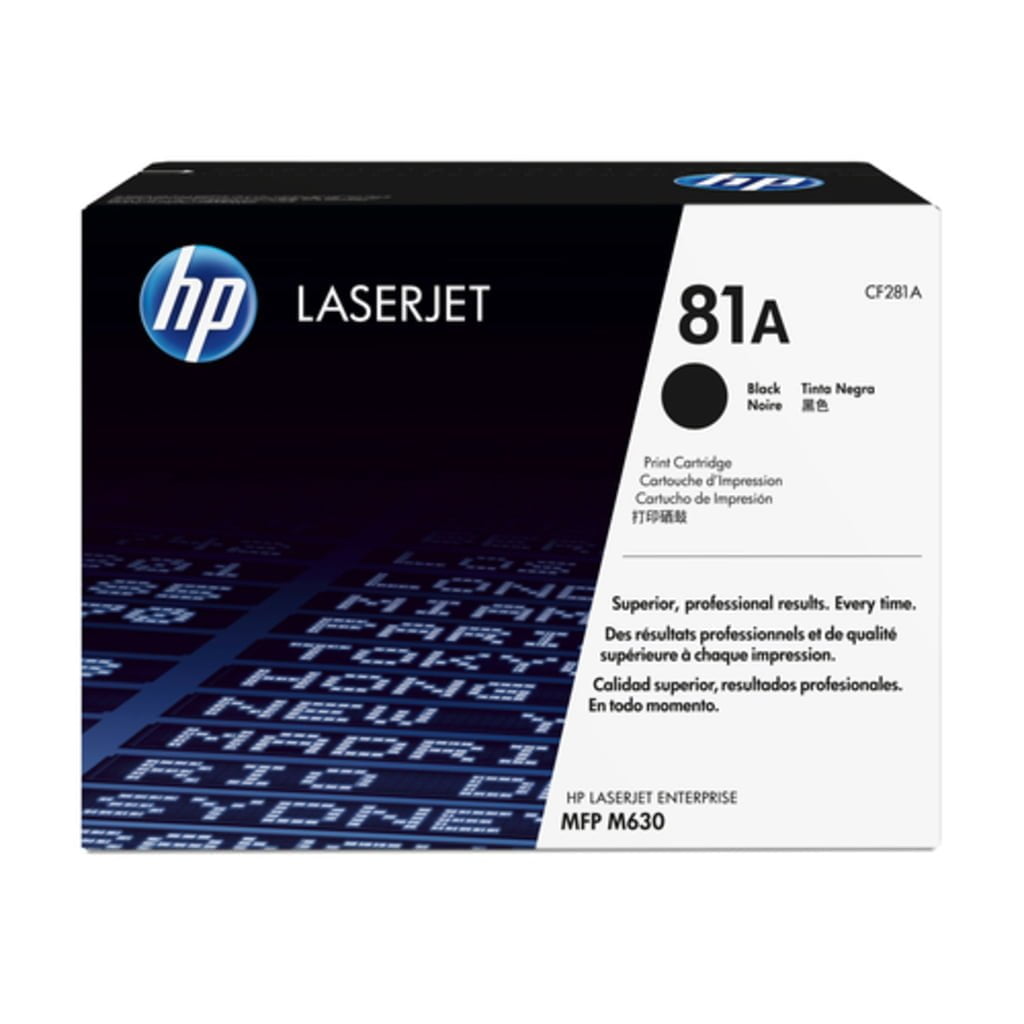 HP 81A Black Original LaserJet toner cartridge 1 pc(s)