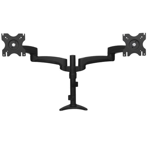 StarTech.com ARMDUAL monitor mount / stand 61 cm (24") Black