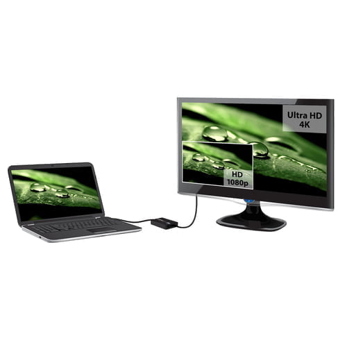 StarTech.com USB32HD4K USB graphics adapter 3840 x 2160 pixels Black - Image 5