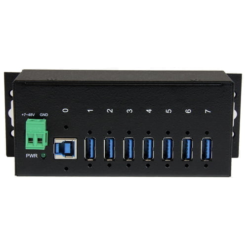 StarTech.com ST7300USBME interface hub USB 3.2 Gen 1 (3.1 Gen 1) Type-B 5000 Mbit/s Black - Image 3