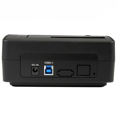 StarTech.com SDOCKU313 storage drive docking station USB 3.2 Gen 2 (3.1 Gen 2) Type micro-B Black - Image 3