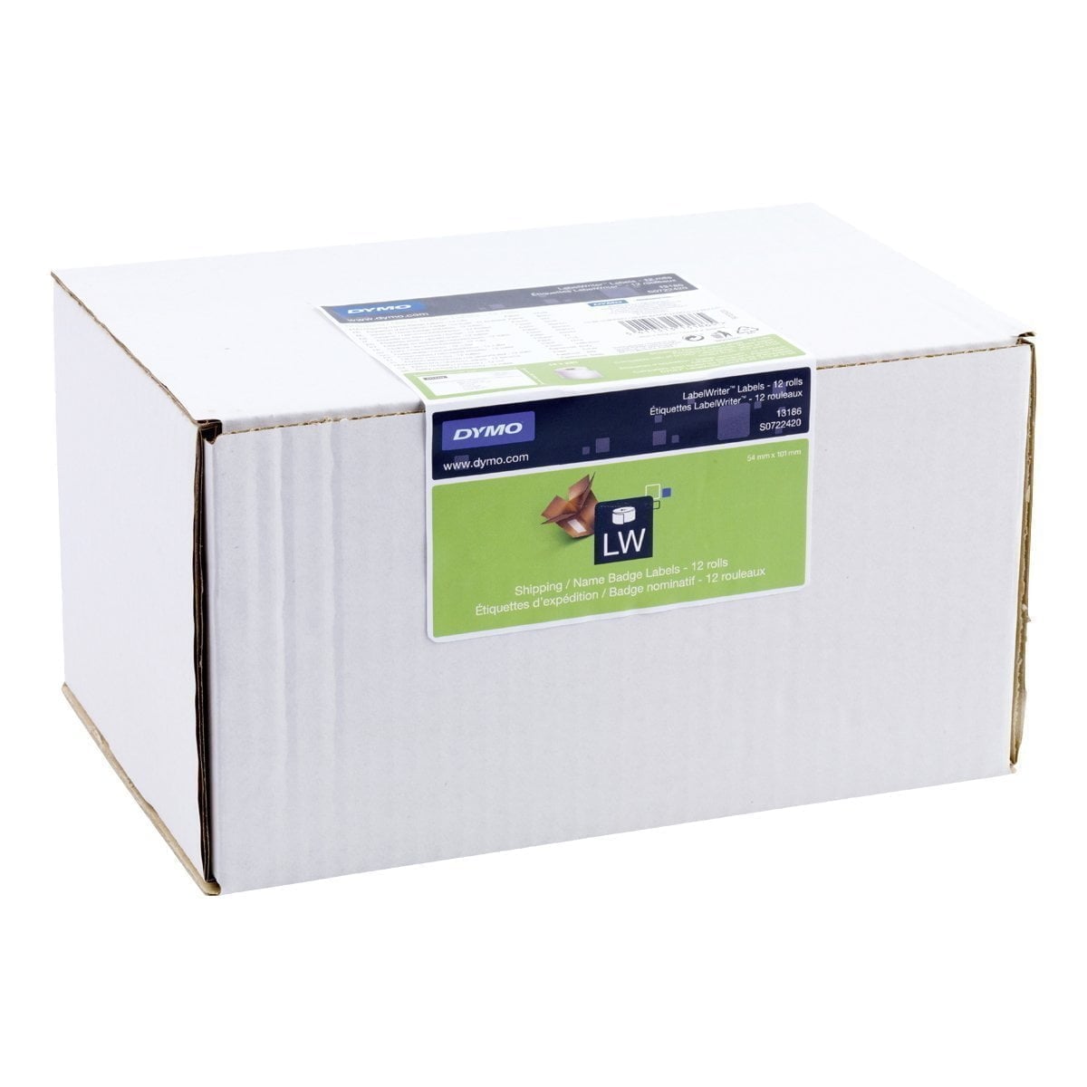 DYMO Shipping / Name Badge Labels - 54 x 101 mm - S0722420