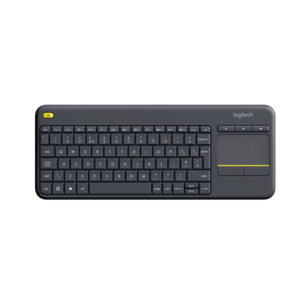 Logitech K400 Plus Tv keyboard RF Wireless QWERTY English Black
