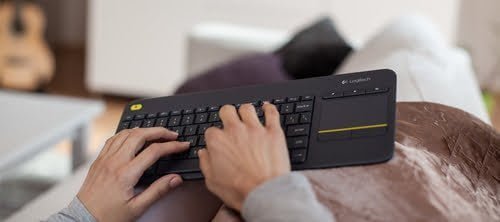 Logitech K400 Plus Tv keyboard RF Wireless QWERTY English Black - Image 5