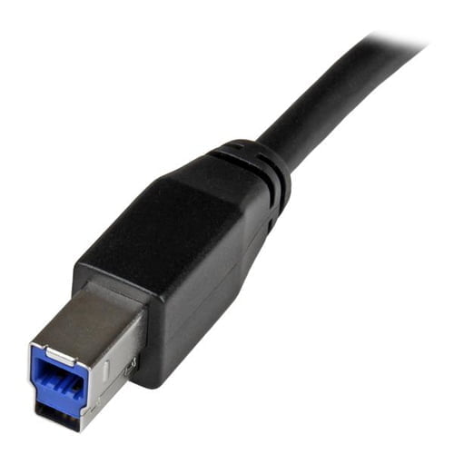 StarTech.com USB3SAB5M USB cable USB 3.2 Gen 1 (3.1 Gen 1) USB A USB B Black - Image 3