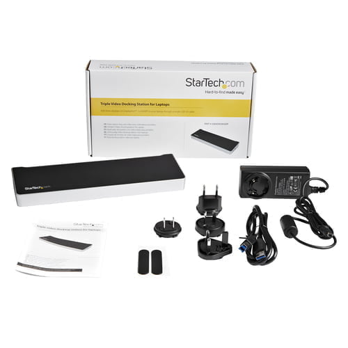 StarTech.com USB3DOCKH2DP laptop dock/port replicator Wired USB 3.2 Gen 1 (3.1 Gen 1) Type-A Black, - Image 6