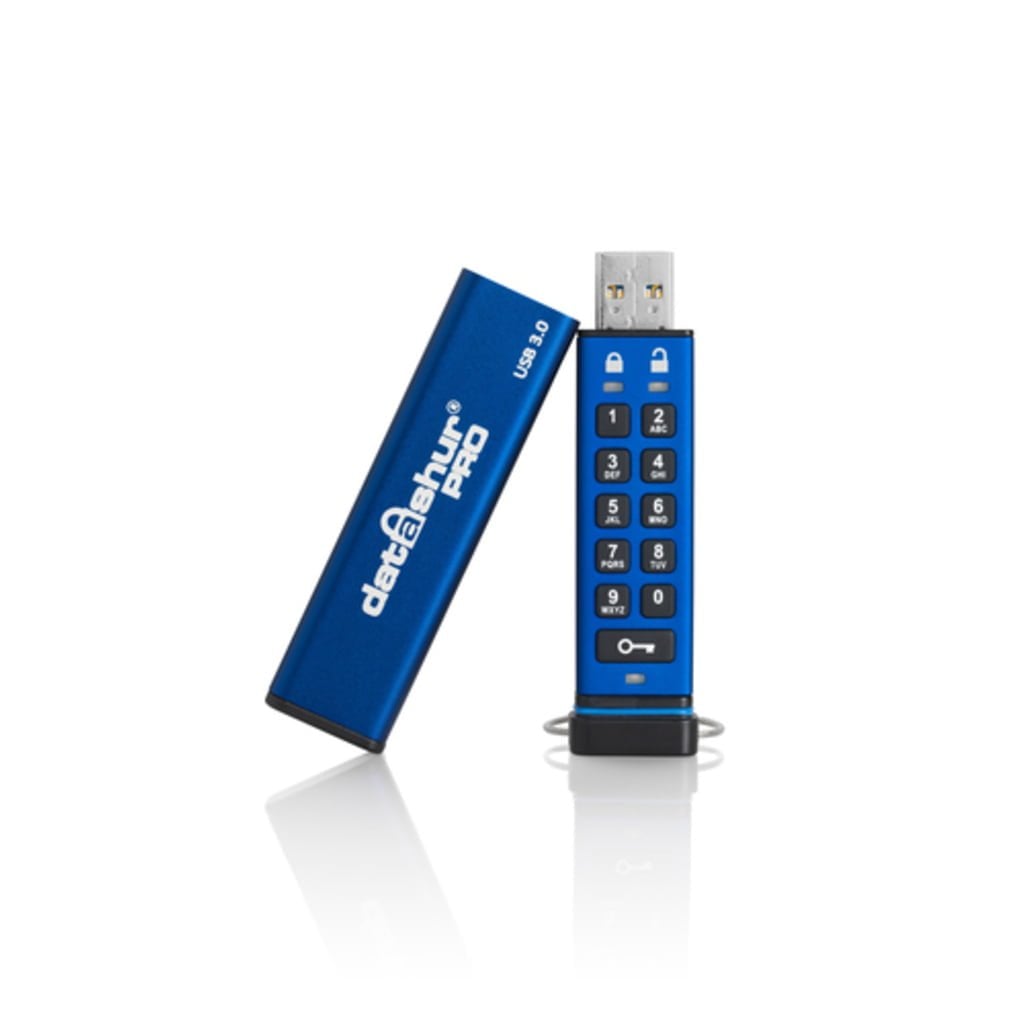 iStorage datAshur Pro USB flash drive USB Type-A 3.2 Gen 1 (3.1 Gen 1) Blue