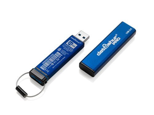 iStorage datAshur Pro USB flash drive USB Type-A 3.2 Gen 1 (3.1 Gen 1) Blue - Image 4