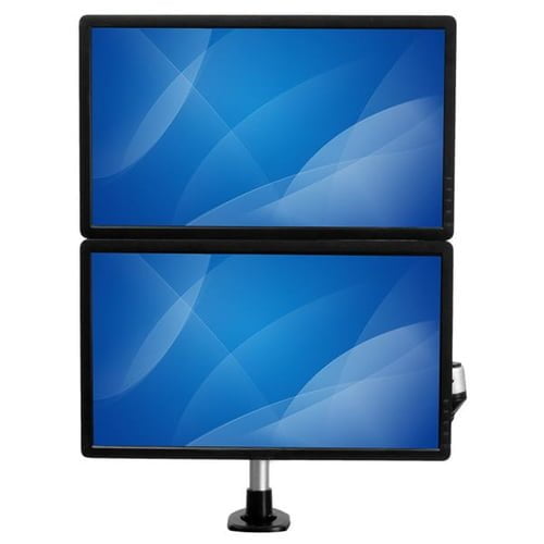 StarTech.com ARMDUAL30 monitor mount / stand 76.2 cm (30") Black, Silver - Image 11