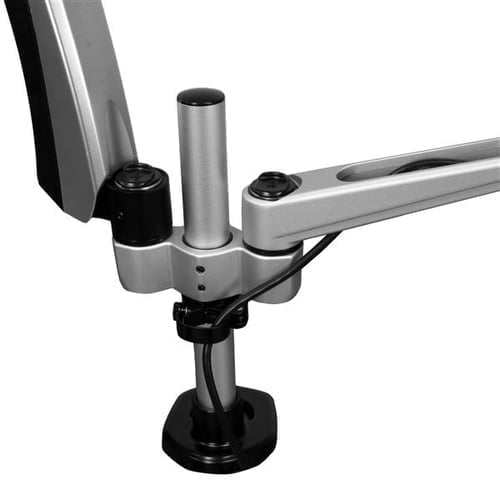 StarTech.com ARMDUAL30 monitor mount / stand 76.2 cm (30") Black, Silver - Image 7