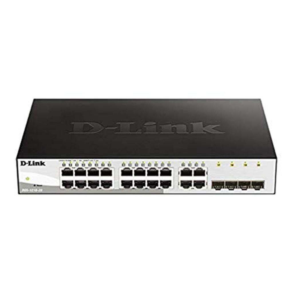 D-Link DGS-1210-20 network switch Managed L2 1U Black
