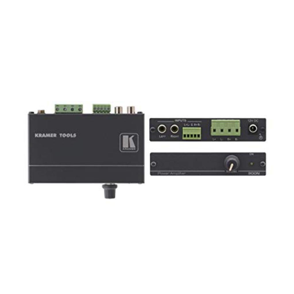 Kramer Electronics 900N audio amplifier 2.0 channels Black