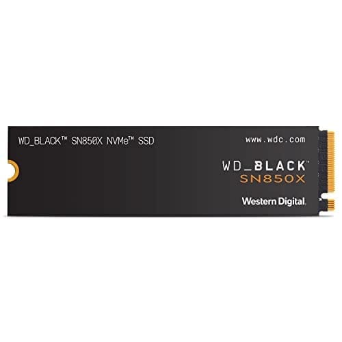 Western Digital Black SN850X M.2 1 TB PCI Express 4.0 NVMe