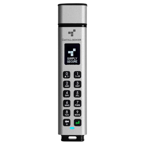 Sentry K350 FIPS Secure USB 3.1 Gen 1 Keypad Flash Drive 256-BIT AES 64GB