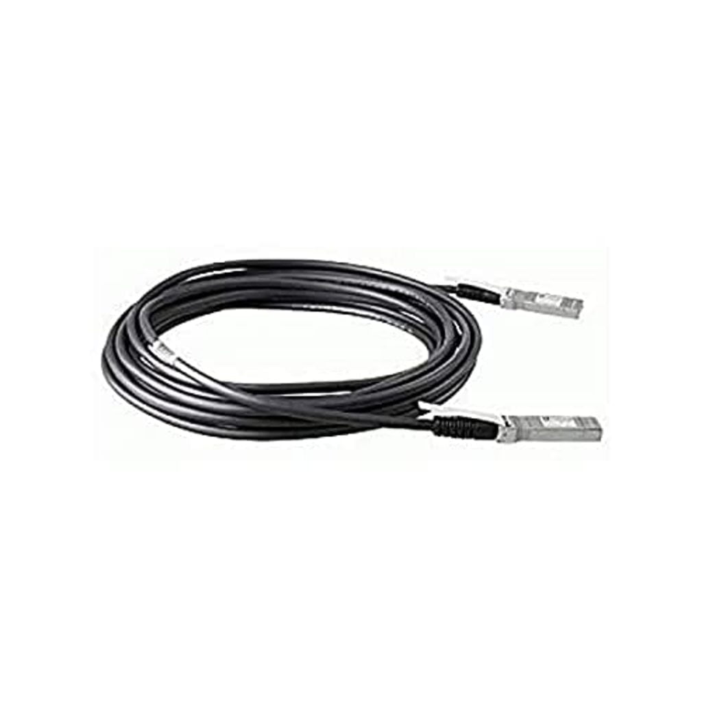 HPE Aruba Direct Attach Copper Cable - 10GBase direct attach cable - SFP+ to SFP+ - 1 m - for HPE Aruba 2540 48, 2930F 24, 2930M 24, 6200F 12, 6200M 24, 83XX, CX 10000, 6405 v2, 8360