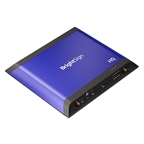 BrightSign HD1025 digital media player Black, Purple 4K Ultra HD