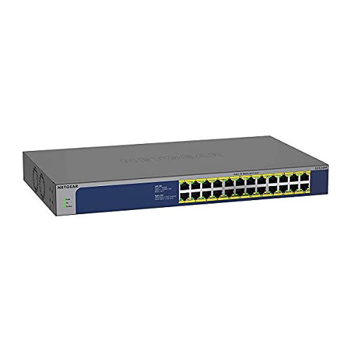NETGEAR GS524PP Unmanaged Gigabit Ethernet (10/100/1000) Power over Ethernet (PoE) Grey