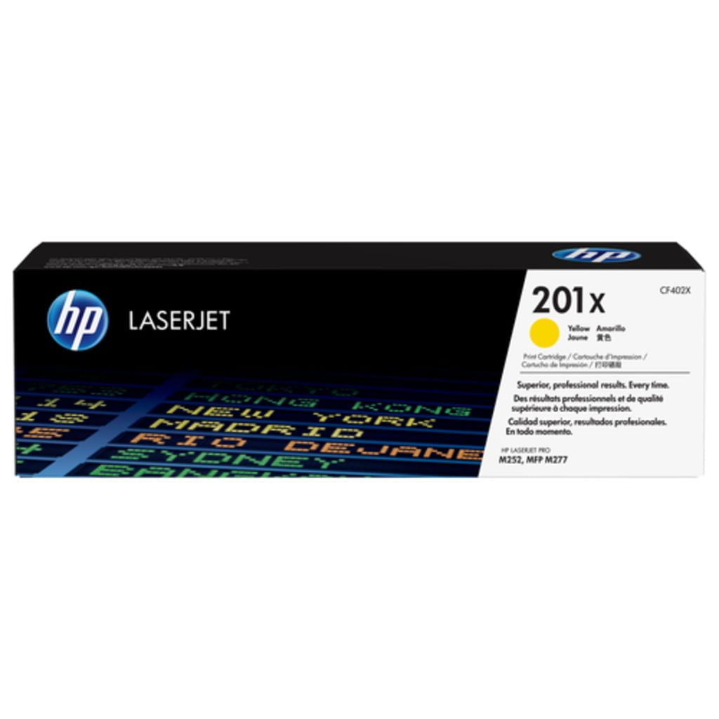 HP 201X High Yield Yellow Original LaserJet toner cartridge 1 pc(s)