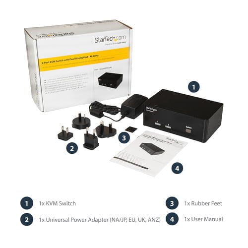 StarTech.com SV231DPDDUA2 KVM switch Black - Image 10