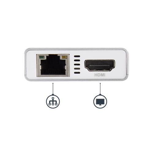 StarTech.com DKT30CHPDW laptop dock/port replicator Wired USB 3.2 Gen 1 (3.1 Gen 1) Type-C Silver, - Image 4