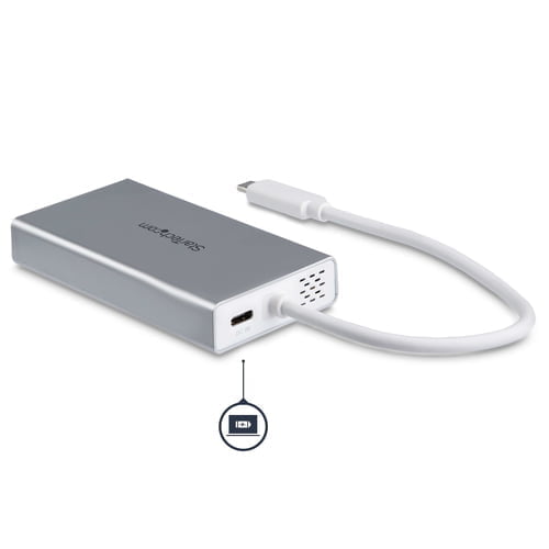 StarTech.com DKT30CHPDW laptop dock/port replicator Wired USB 3.2 Gen 1 (3.1 Gen 1) Type-C Silver, - Image 5
